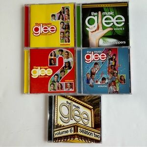 Bundle of 5 Glee Soundtrack CDs